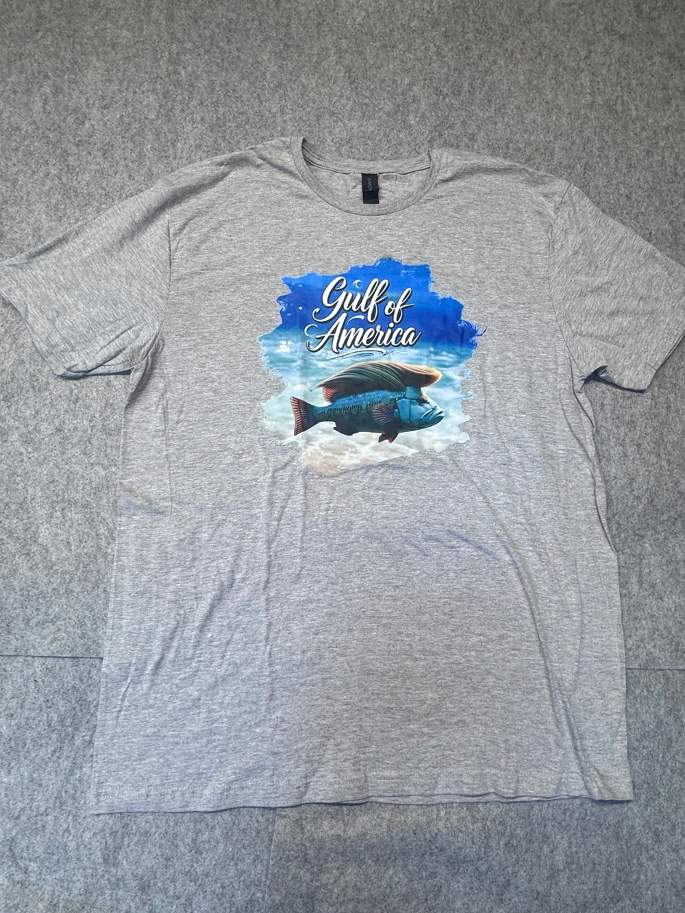 ❤️🌹Gray Gulf of‎ America Graphic T-Shirt. NWOT